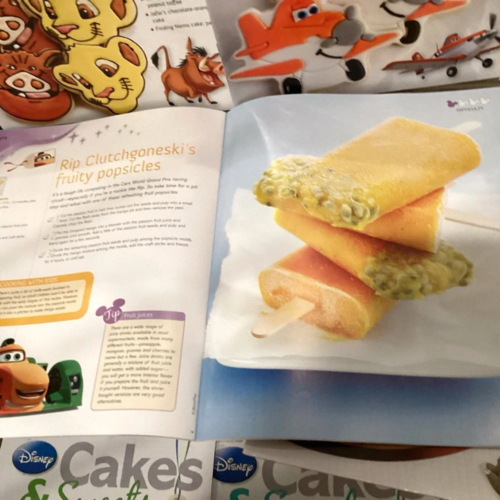 Disney Cakes And Sweets Magazines Themed Recipes Princesses Mickey Lot Of 23